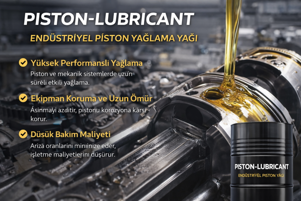 PISTON-LUBRICANT